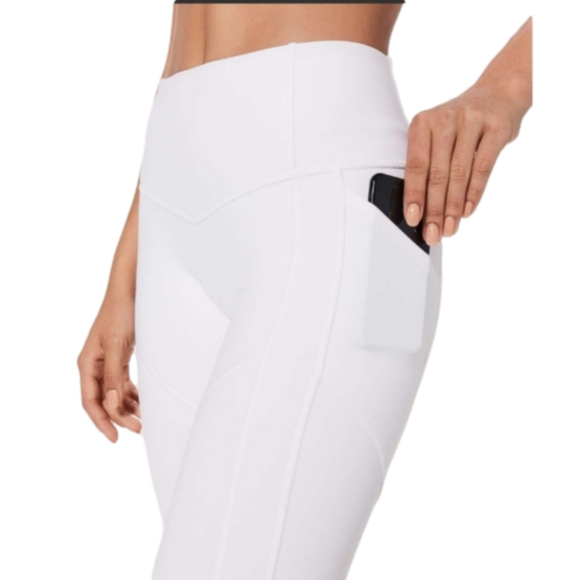 lululemon athletica Pants - Lululemon All the Right Places Pants II 28" White-Size 6